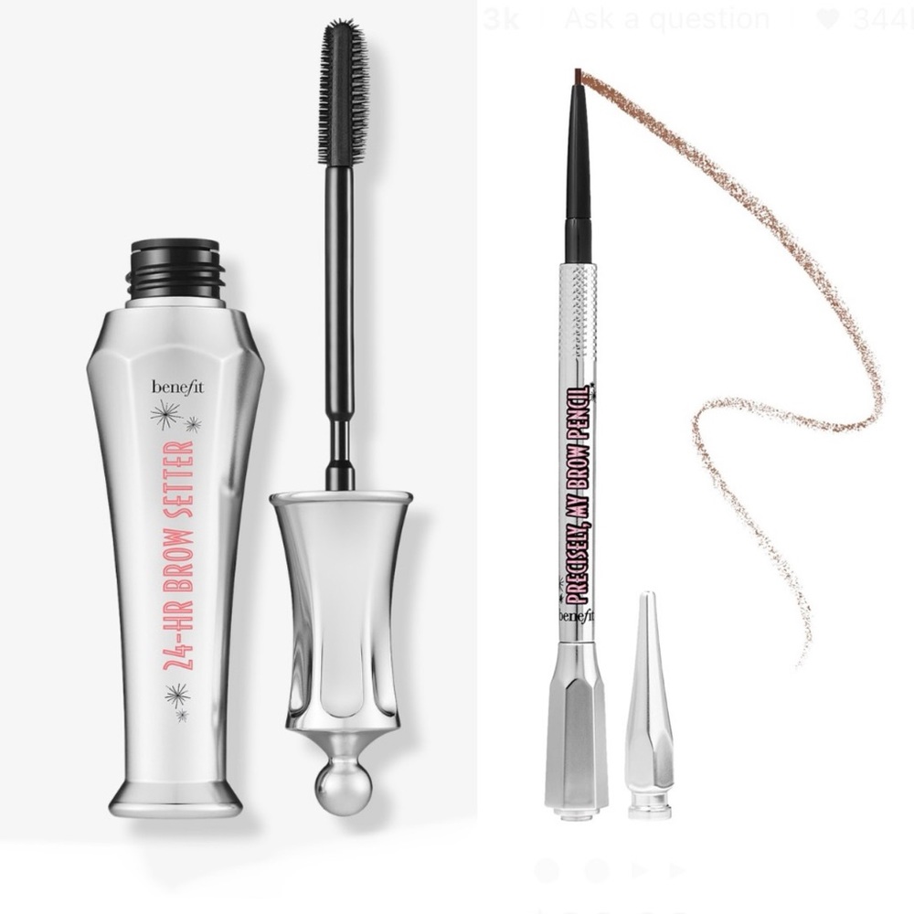 🔥new!  Benefit “precisely my Brow pencil” and “24 hour clear brow setter”